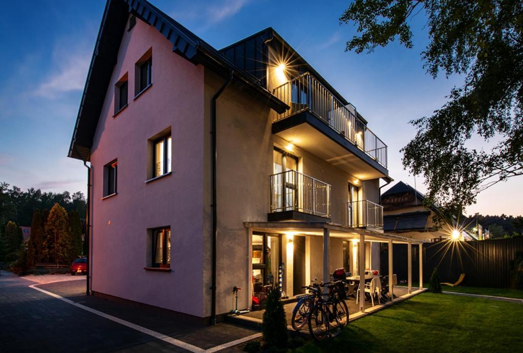 Willa Nautilus Dębki Exterior foto